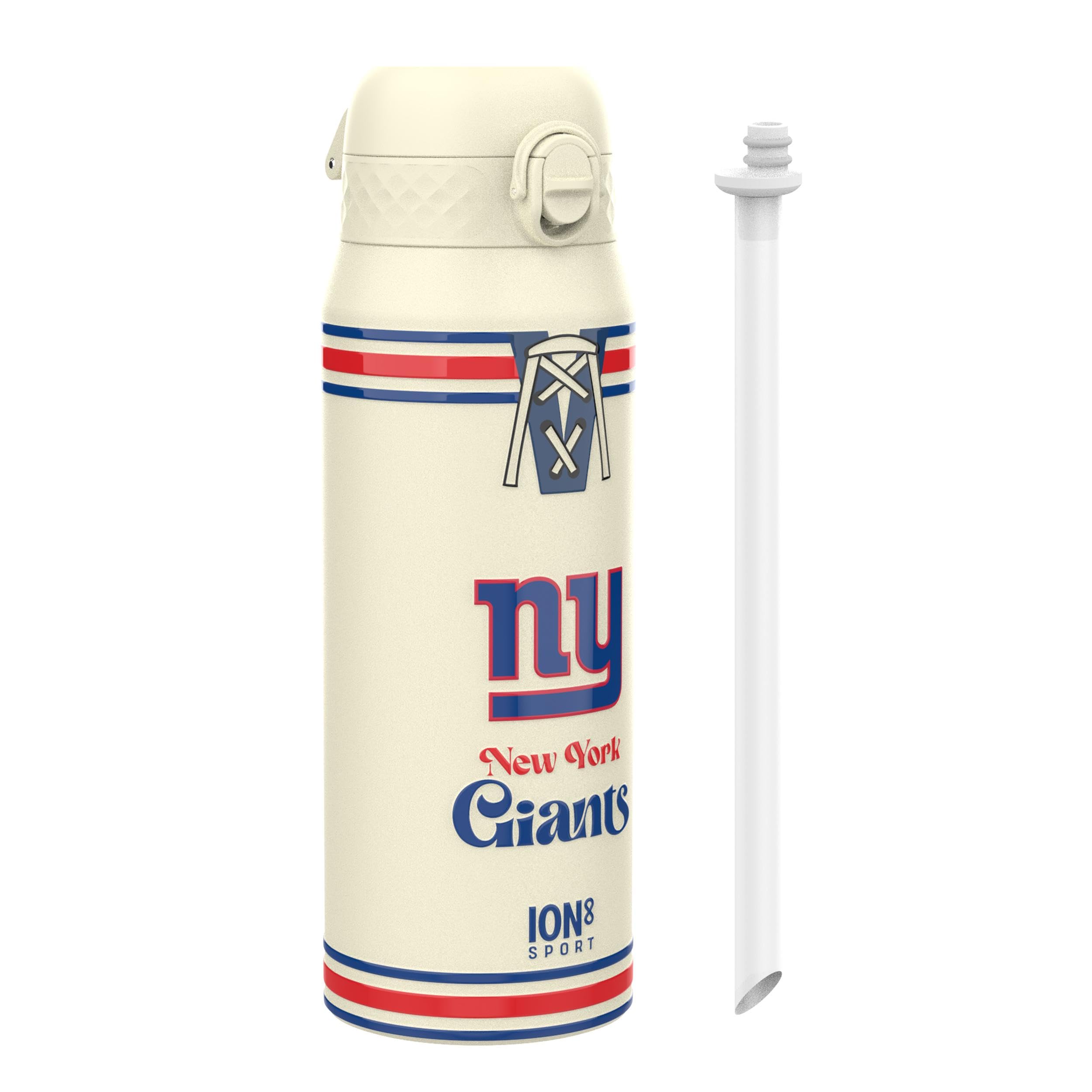 Ion8 Nfl X Insulated Steel Water Bottle, Nfl Giants, 750Ml (24Oz)