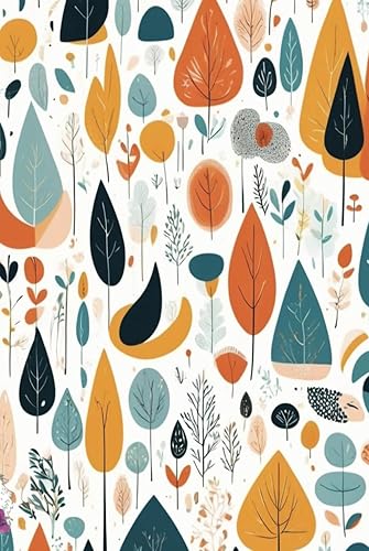 Blank Notebook Unisex Design Hardcover Sketchbook 6x9" 100 sheets for Artists, Students, and Professionals with Minimalist Design