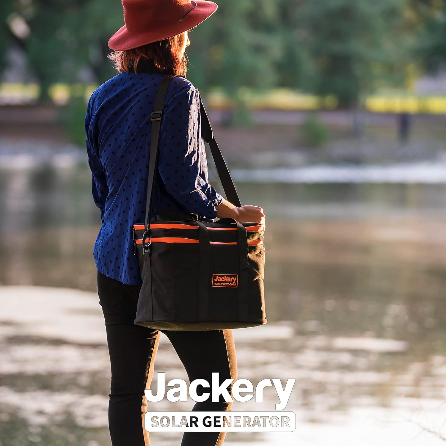 Jackery Carrying Case Bag for Explorer 500 Portable Power Station - Black (E500Not Included)