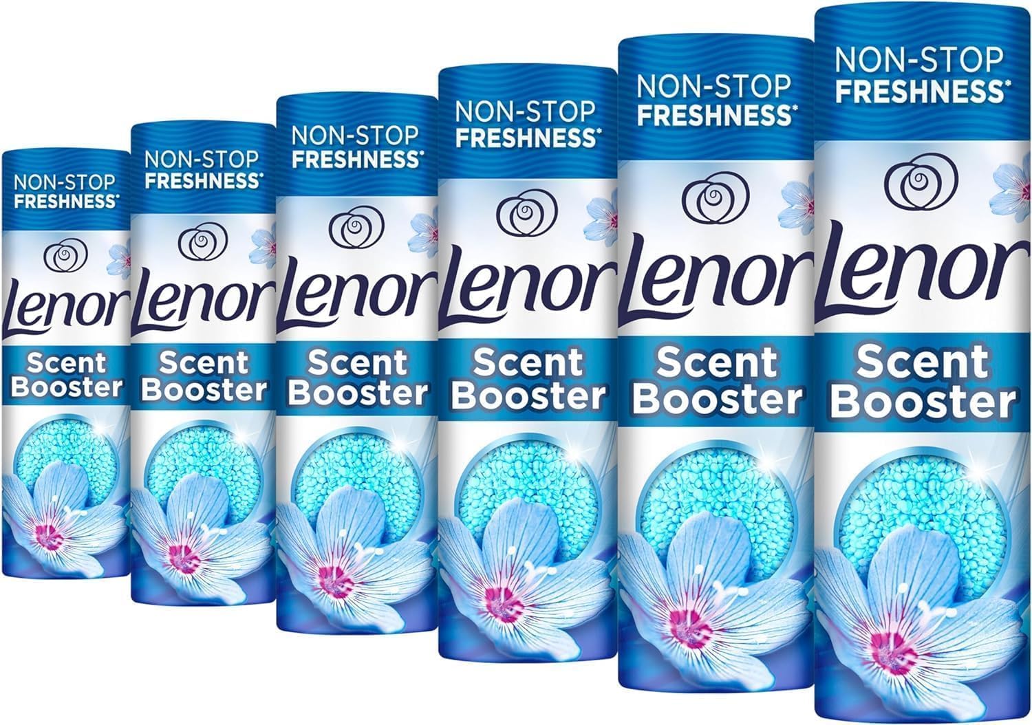 Lenor Laundry Perfume In-Wash Scent Booster Beads 6 Packs x 176g - Spring Awakening, Long-Lasting Freshness Up to 12 Weeks in Storage
