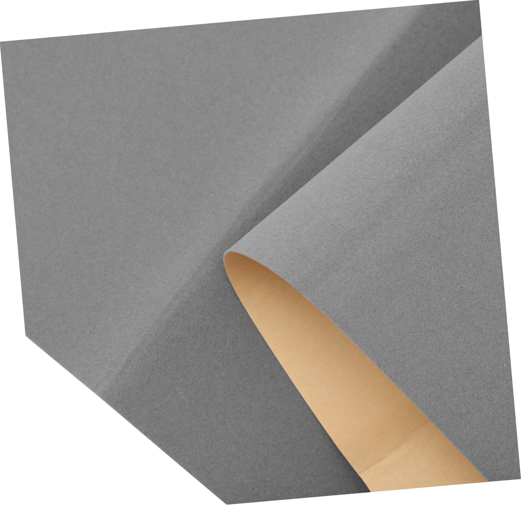 Selbstklebende Buchhülle aus Flanell mit Rückenkleber