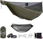 onewind 11' Double Camping Hammock Bug Net Bundle-Ridgeline, Lightweight Tree Straps,Ripstop Nylon Compact Strong- Holds 550lbs, Ideal for Bushcraft Survival, Adventure Explorer