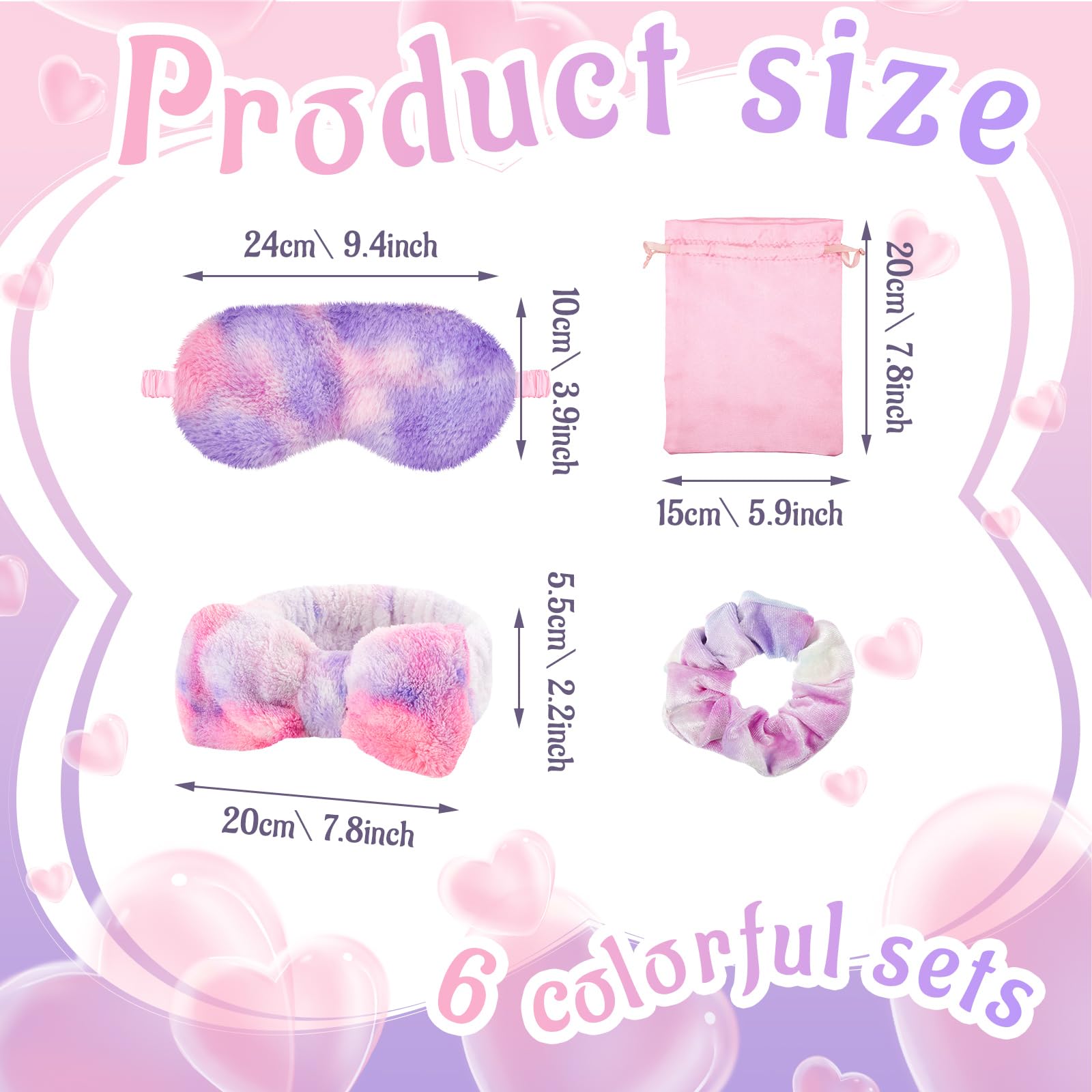 Amazon.com: Wavwavw 24 Pcs Sleepover Supplies for Women Spa 