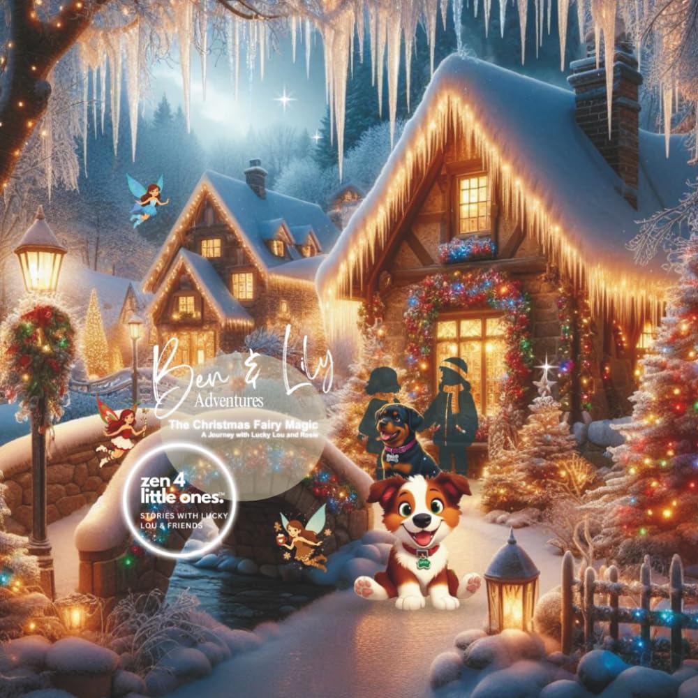 Ben & Lily Adventures The Christmas Fairy Magic (Preschool Feelings Book, Self-Regulation Skills): A Zen 4 Little Ones Story (Zen 4 Little Ones Ben & Lily Adventures)