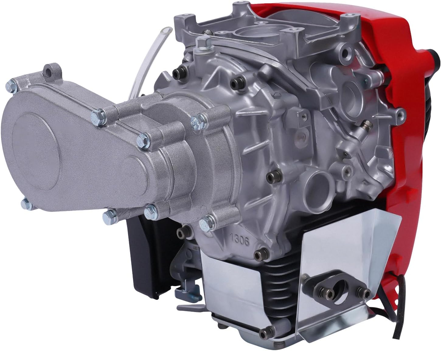 4 Stroke 49CC Bicycle Engine Kit, Motorized Bike Petrol Gas Engine Motor, Hand-Pull Start Chain Driven Gasoline Engine Kit