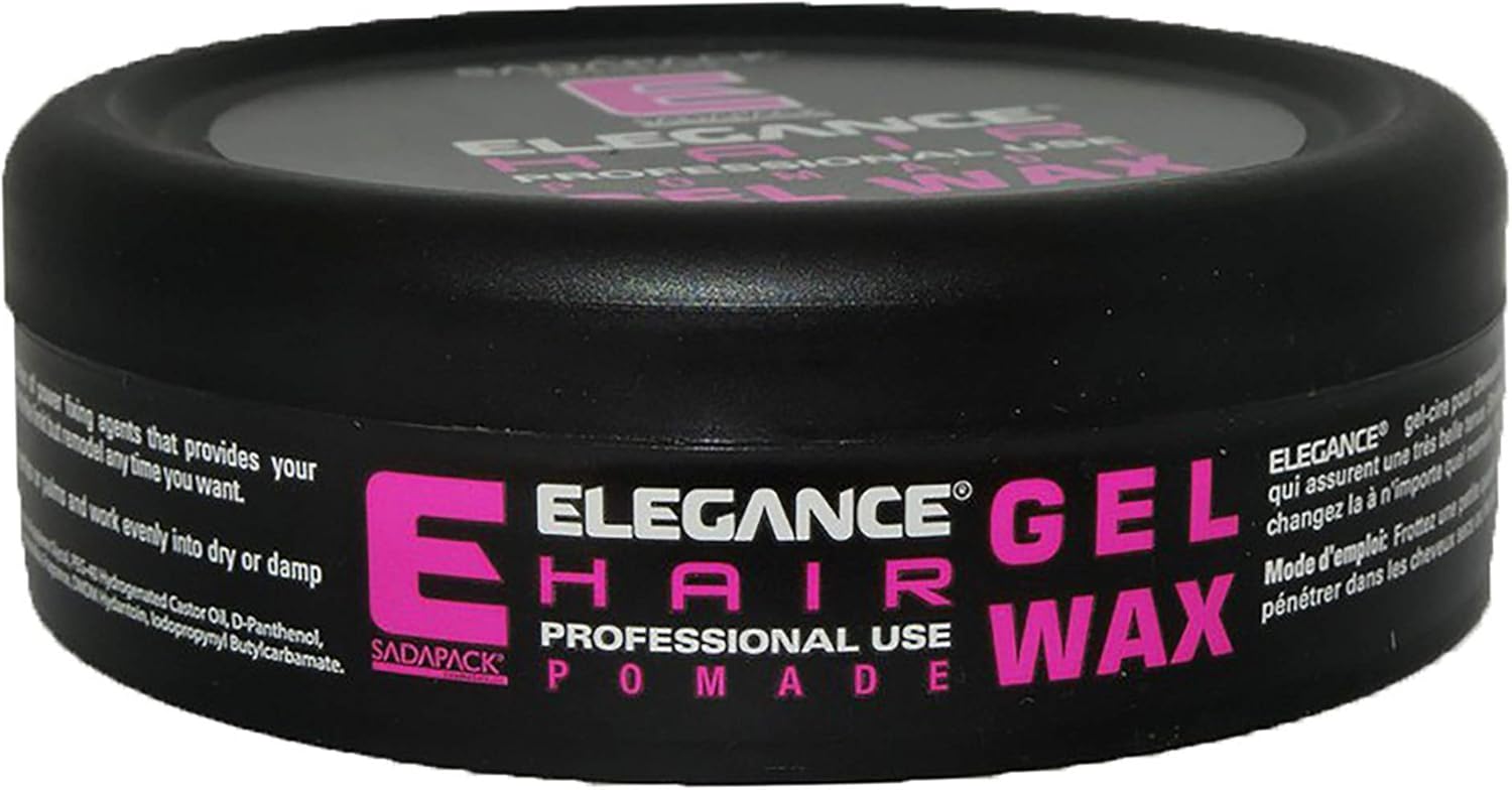 Elegance Hair Pomade Wax Gel (Pink, 140g) Buy Online at Best Price in
