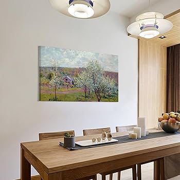 Amazon.co.jp: パリの春、リンゴの花、1879年 アルフレッド・シスレー