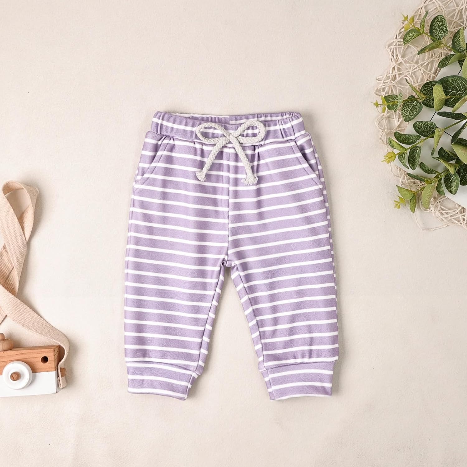 Toddler Baby Girl Clothes Fall Outfits Sweatshirt Infant Sweat Suit Solid Long Sleeve Winter Outfit Pants Set 0-24M - Image 9