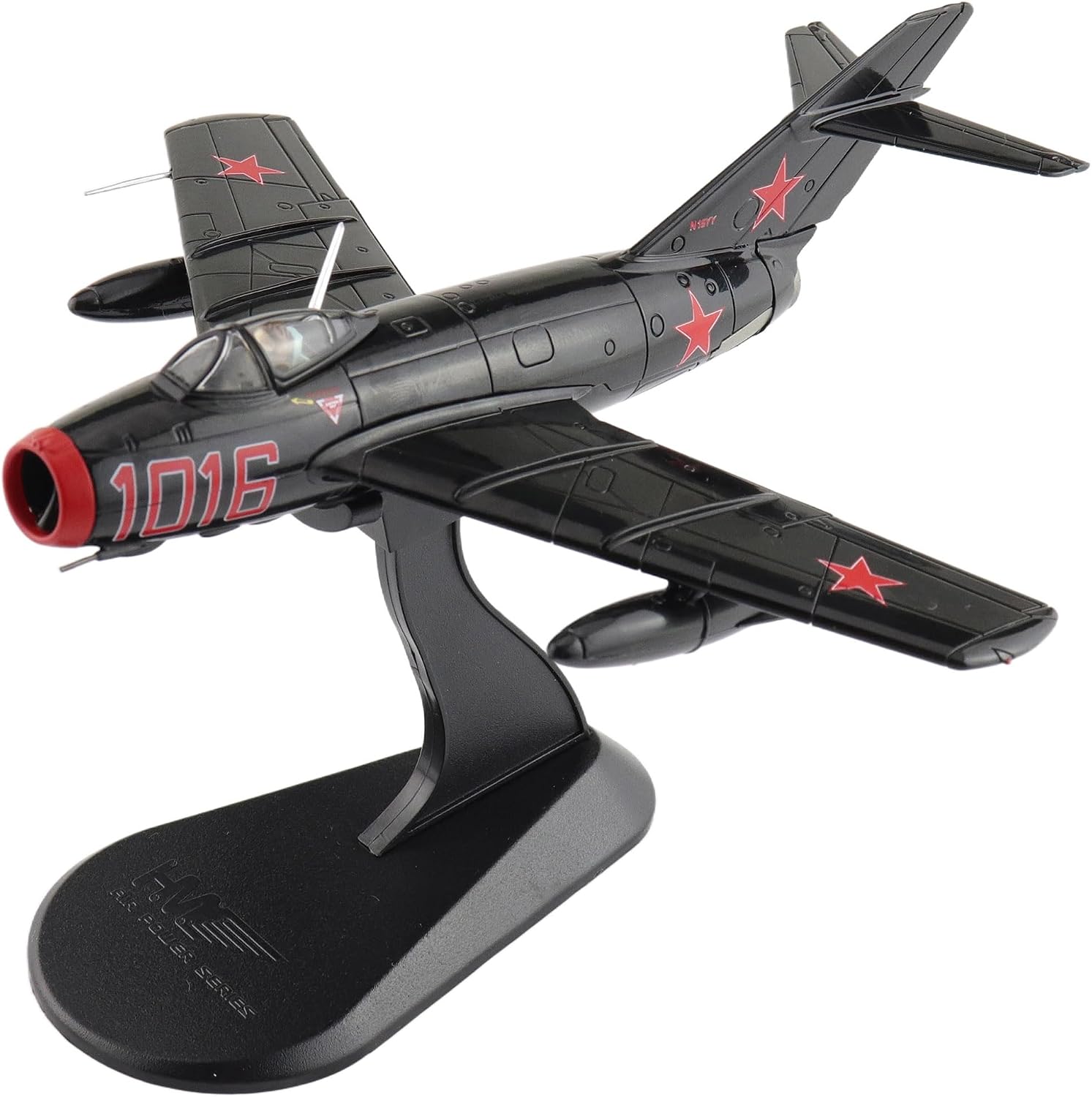 Hobby Master | 1:72 Scale Diecast Military Aircraft Replica | MIG-15bis Experimental Red 1016, Combat Air Musem, Kansas | Model HA2422