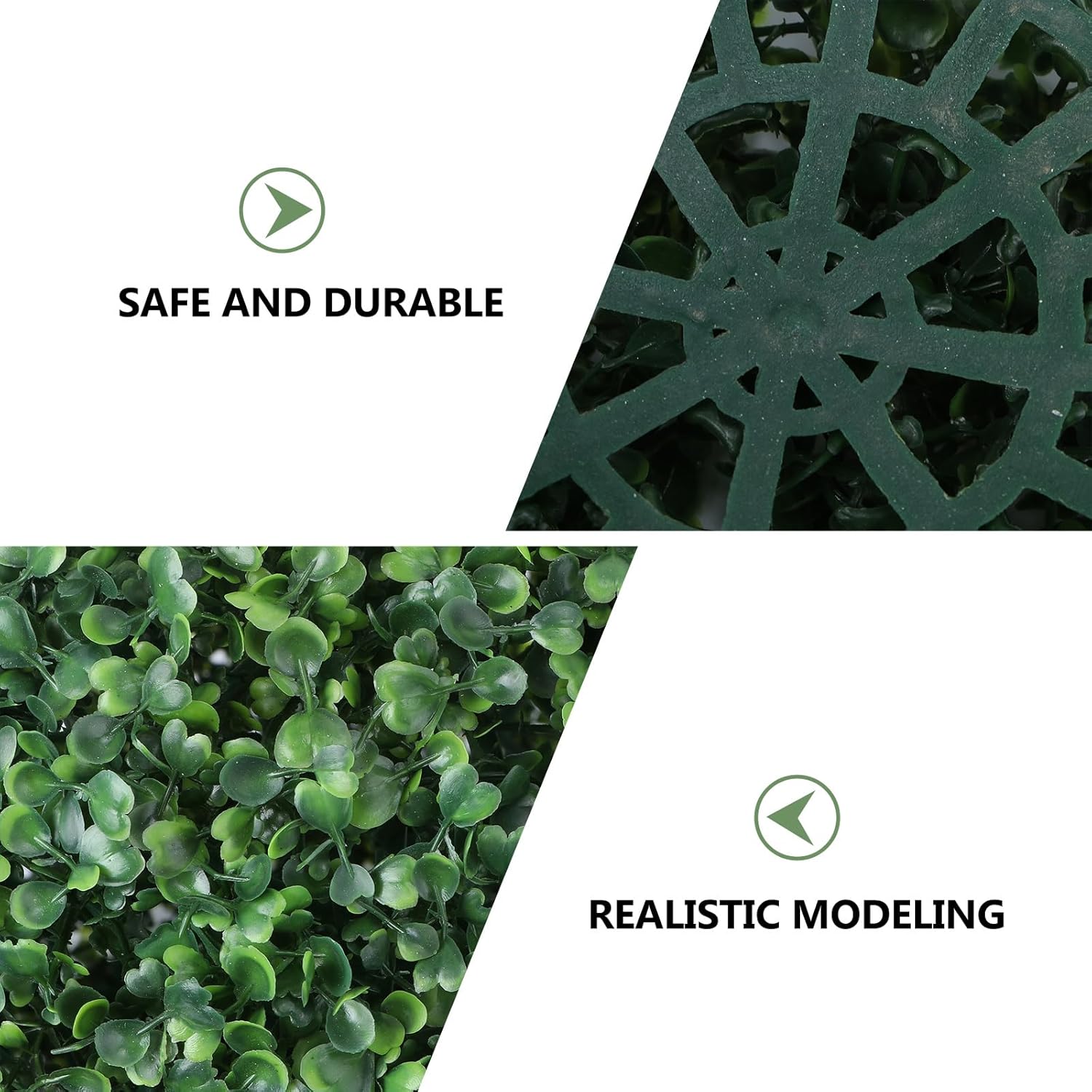 Faux Boxwood Balls14 inch Artificial Plant Topiary Balls Decorative Balls Artificial Topiary Plant Grass Ball for Indoor Outdoor Wedding Decoration