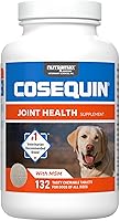 Vista 1 de Nutramax Laboratories Cosequin Suplemento de salud articular de máxima fuerza para perros, con glucosamina, condroitina y MSM, paquete de 2, 264