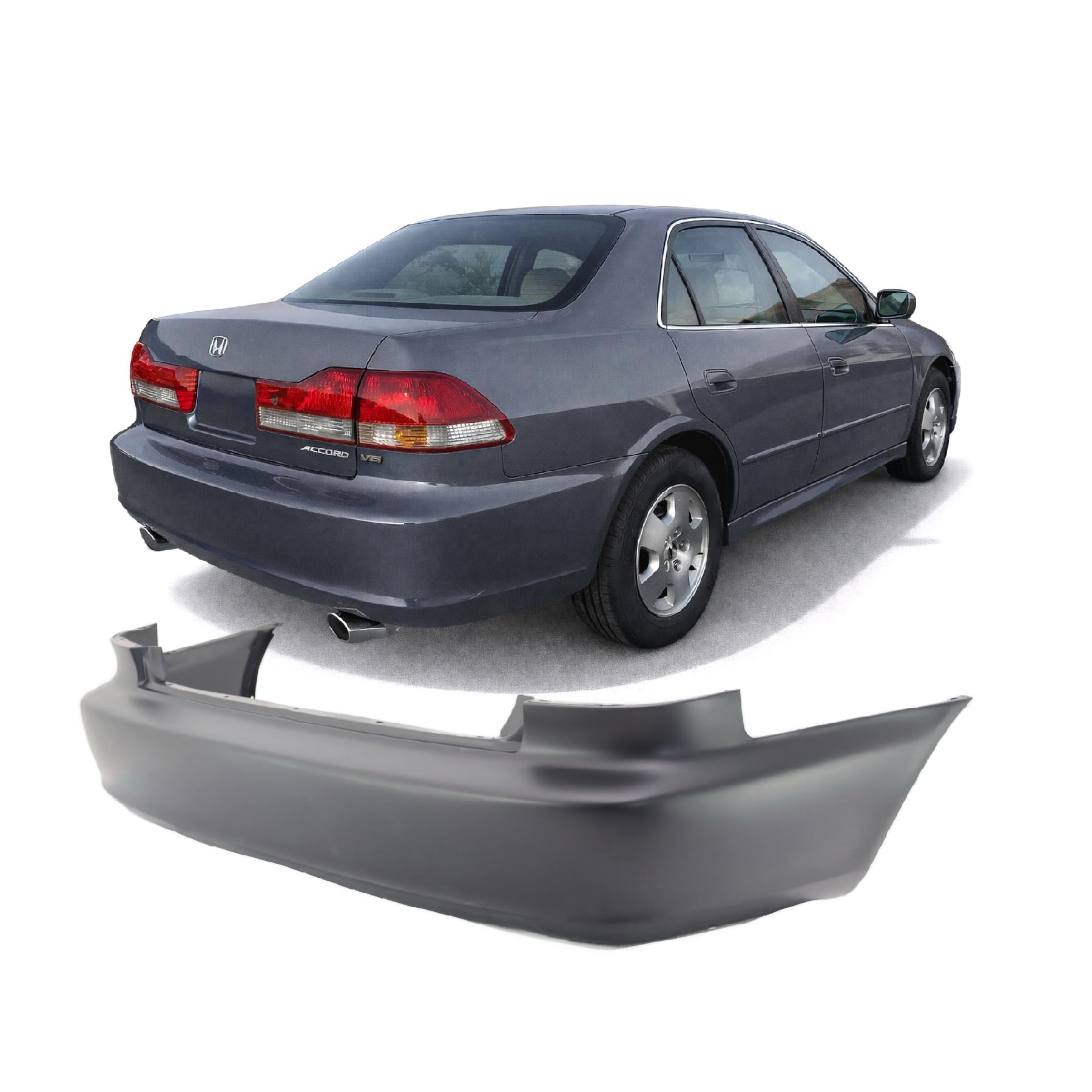 Amazon.com: FitParts Compatible With Honda Accord 1998-2002 Rear