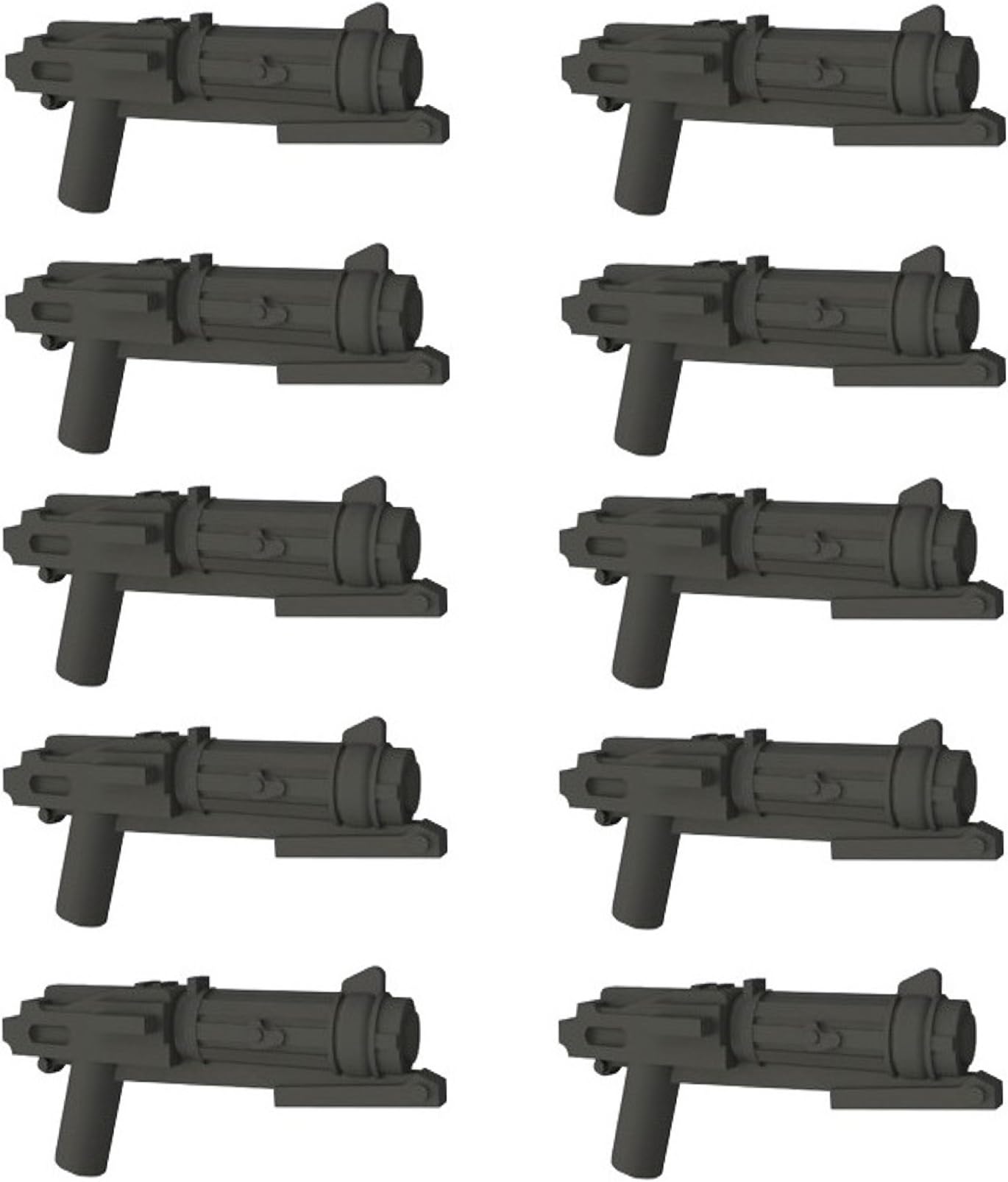 Little ArmsWeapon Set - 10x Clone Blaster - for Minifigures