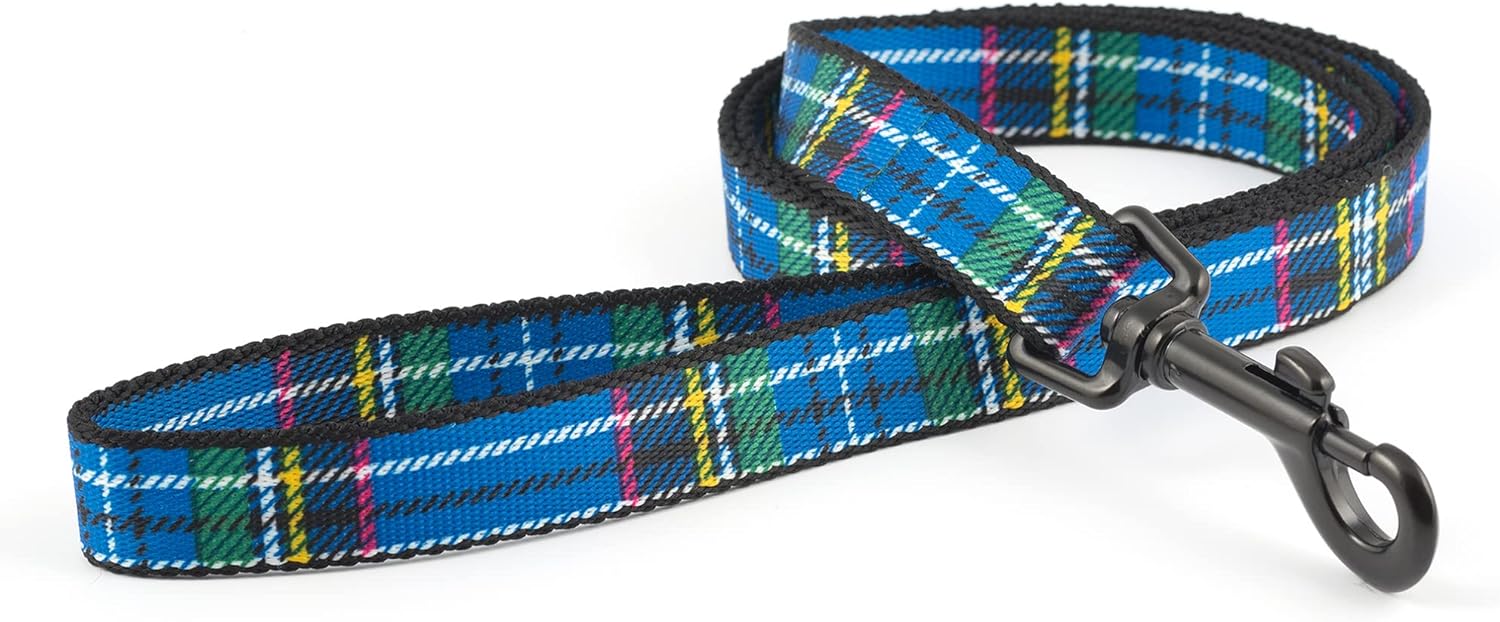 Ancol Nylon Tartan Lead Red (1 m x 19 mm)