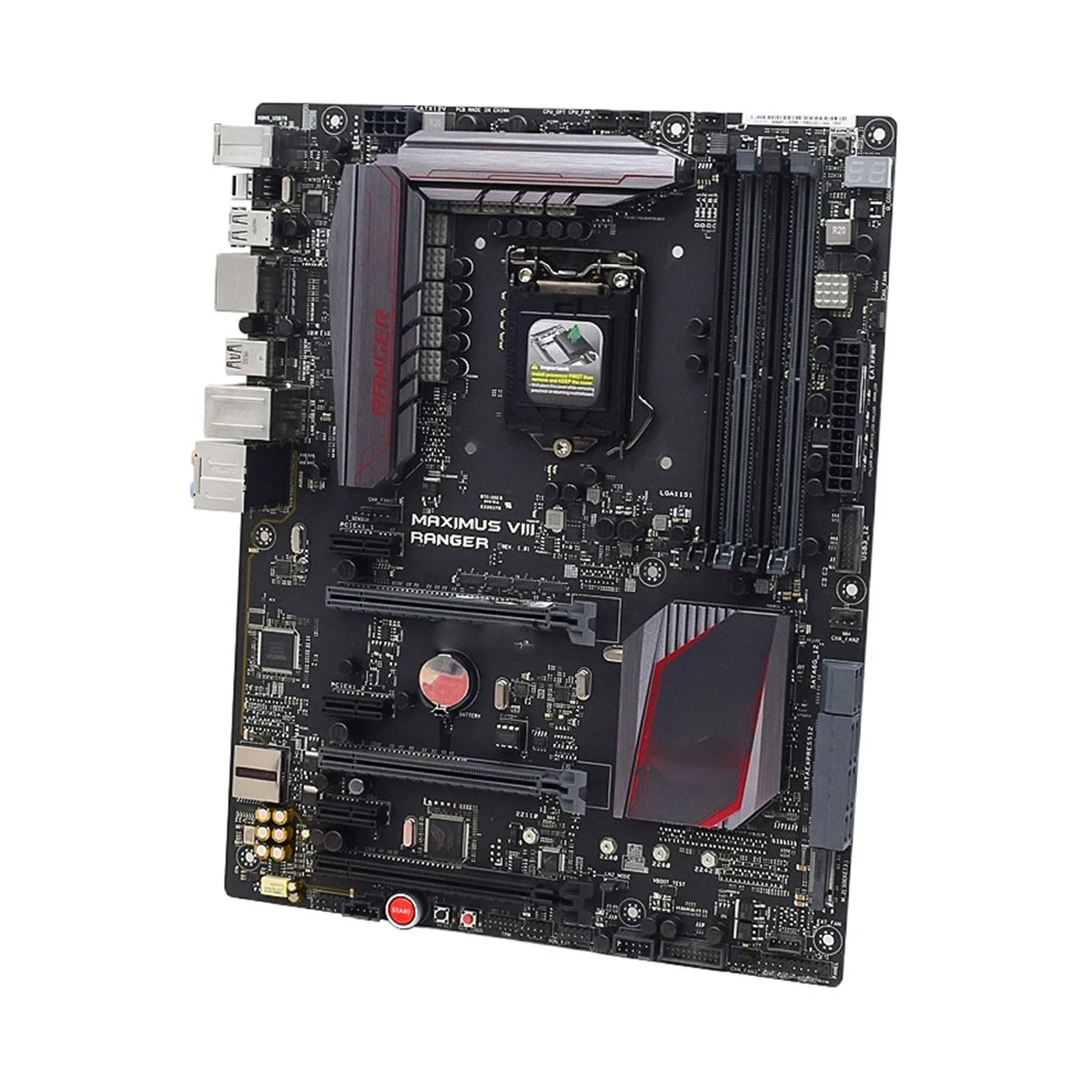 Placa Bases Placa Base Fit For ASUS Maximus VIII Ranger, Z270 LGA 1151 DDR4 32GB Compatible con Core I3-6300 7300 6500 7600 7700 G3930 CPU ATX