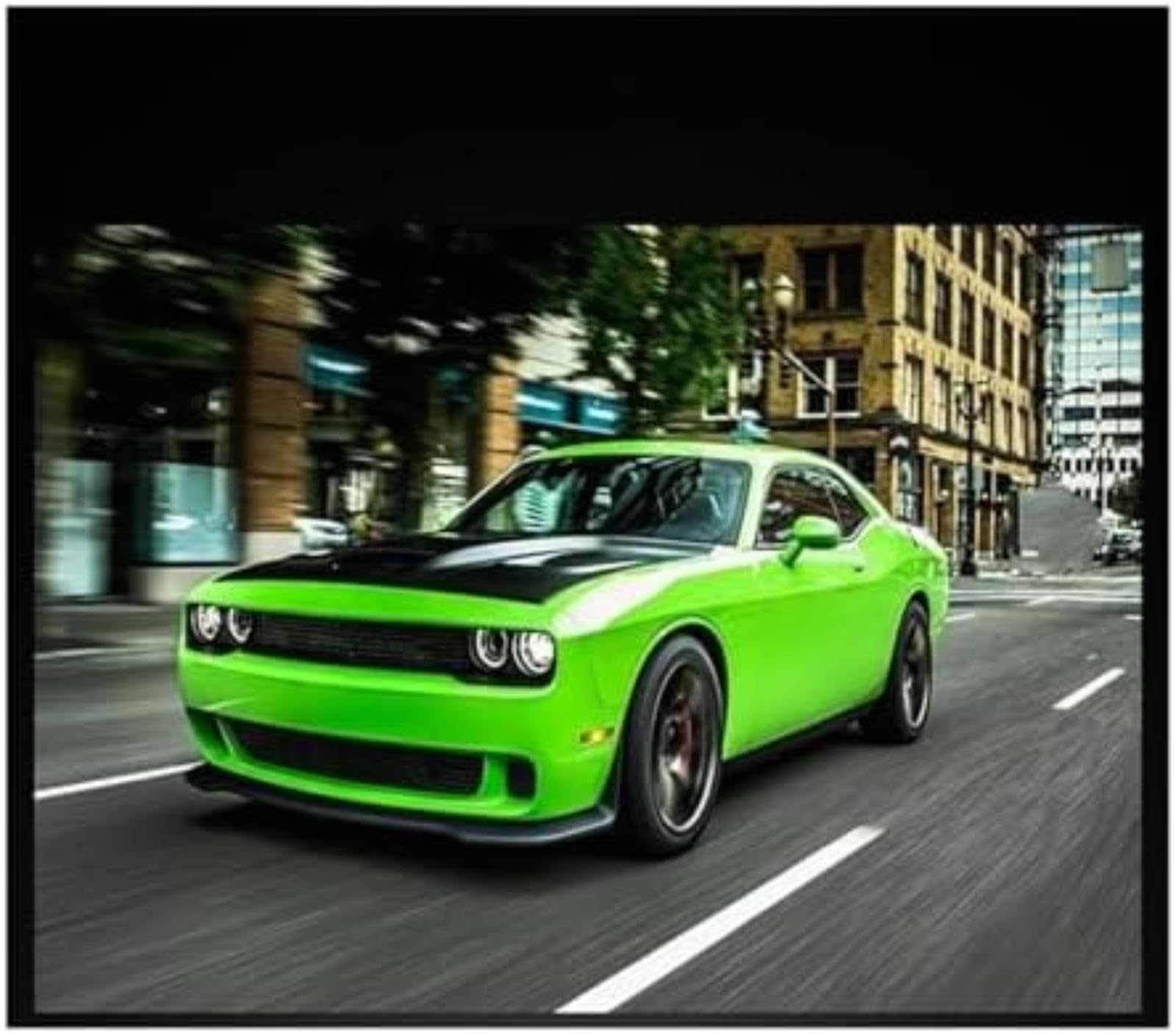 Dla DODGE, dla Challenger 2015-2022, dla Rt efekt aureoli przedni sygnał drl reflektor samochodowy montaż reflektora reflektor samochodowy lampa czołowa włącz światło (Originallight2pcs)