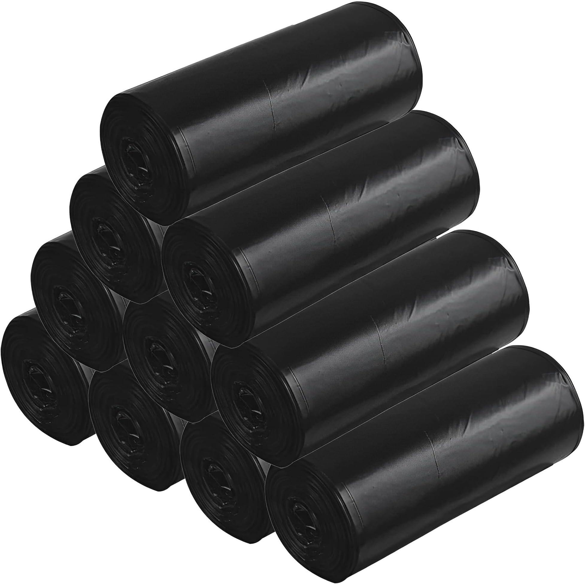 200 Heavy Duty Black Bin Liners Refuse Sacks Bin Bag Rolls Made in