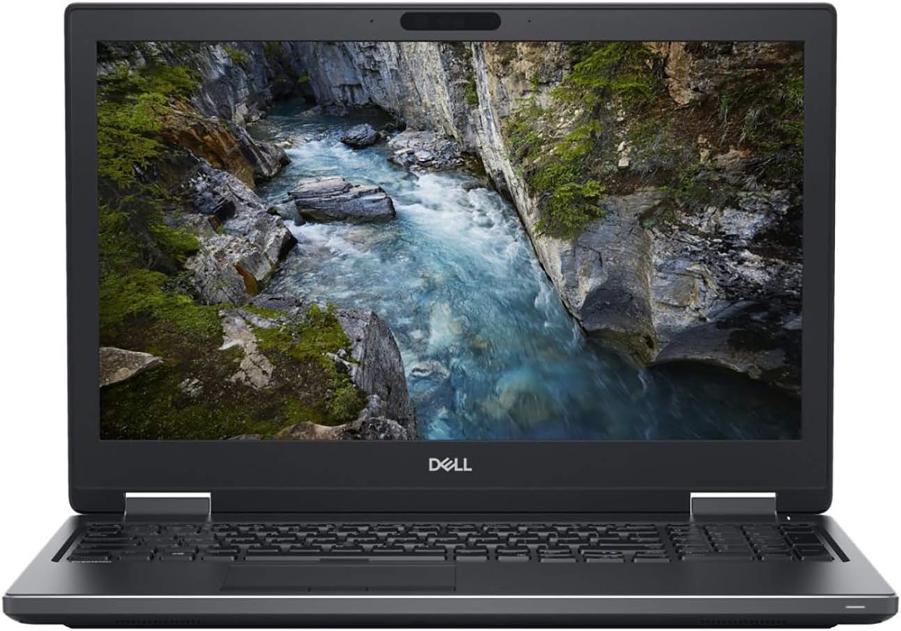 Dell Precision 7530 with keyboard and touchpad visible