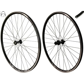 Redondo 28 Inch Wheel Set Rear Wheel Front Wheel V-Profile Rim Black
