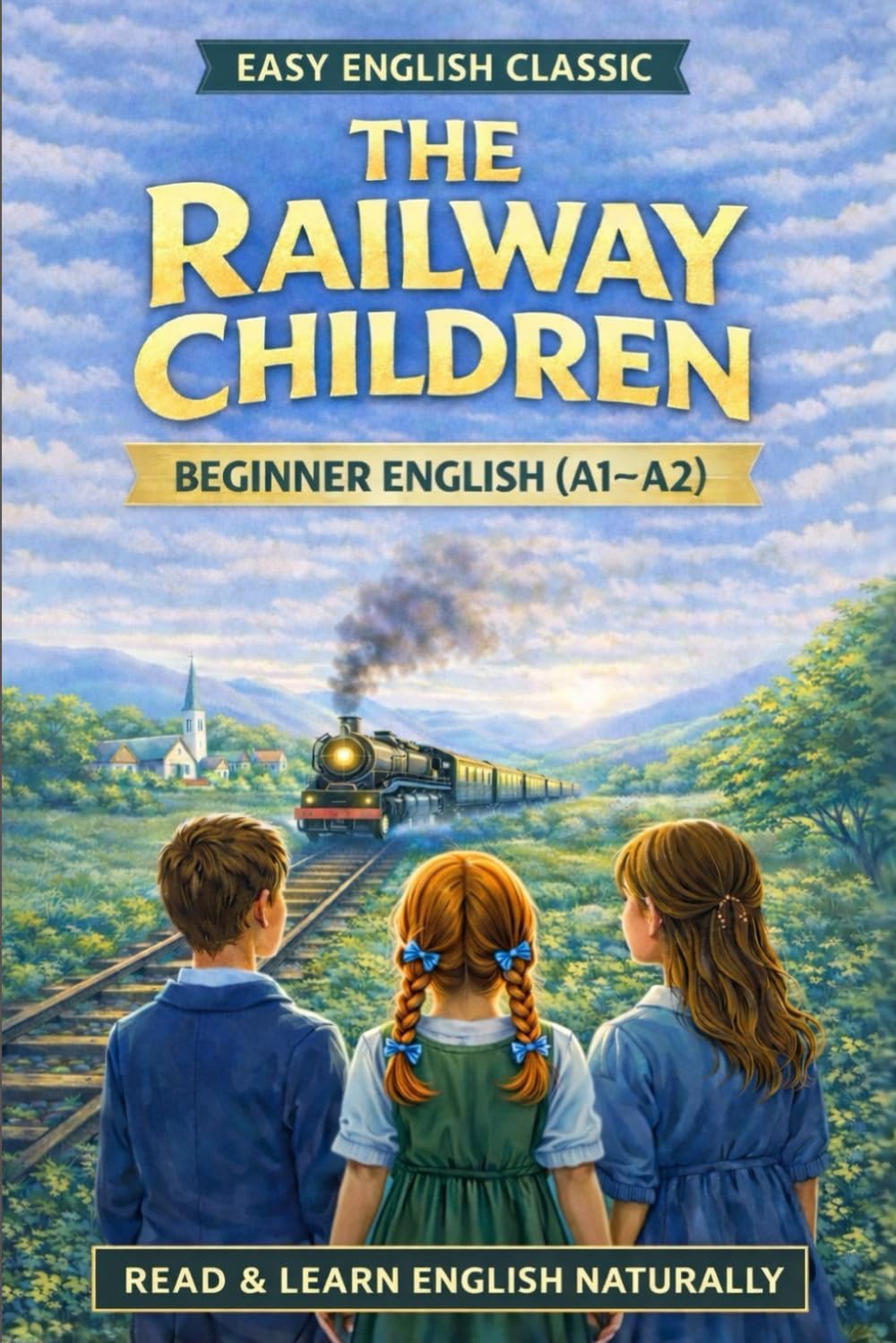 The Railway Children – Simplified English Edition (A1–A2): A Gentle Classic Story for Beginner English Learners | Easy Vocabulary, Short Chapters, and Clear Language
