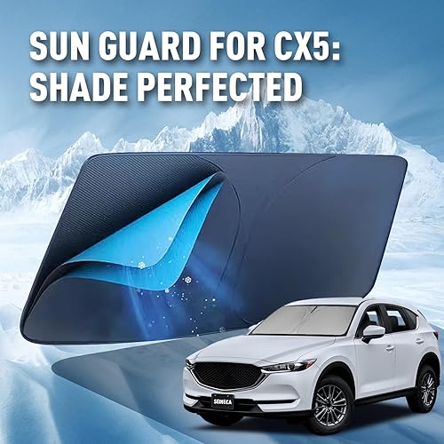 Miniatura 8 de Parasol plegable para parabrisas de 4 piezas con 4 parasoles adhesivos para ventana lateral, bloquea los rayos UV y mantiene tu automóvil fresco,