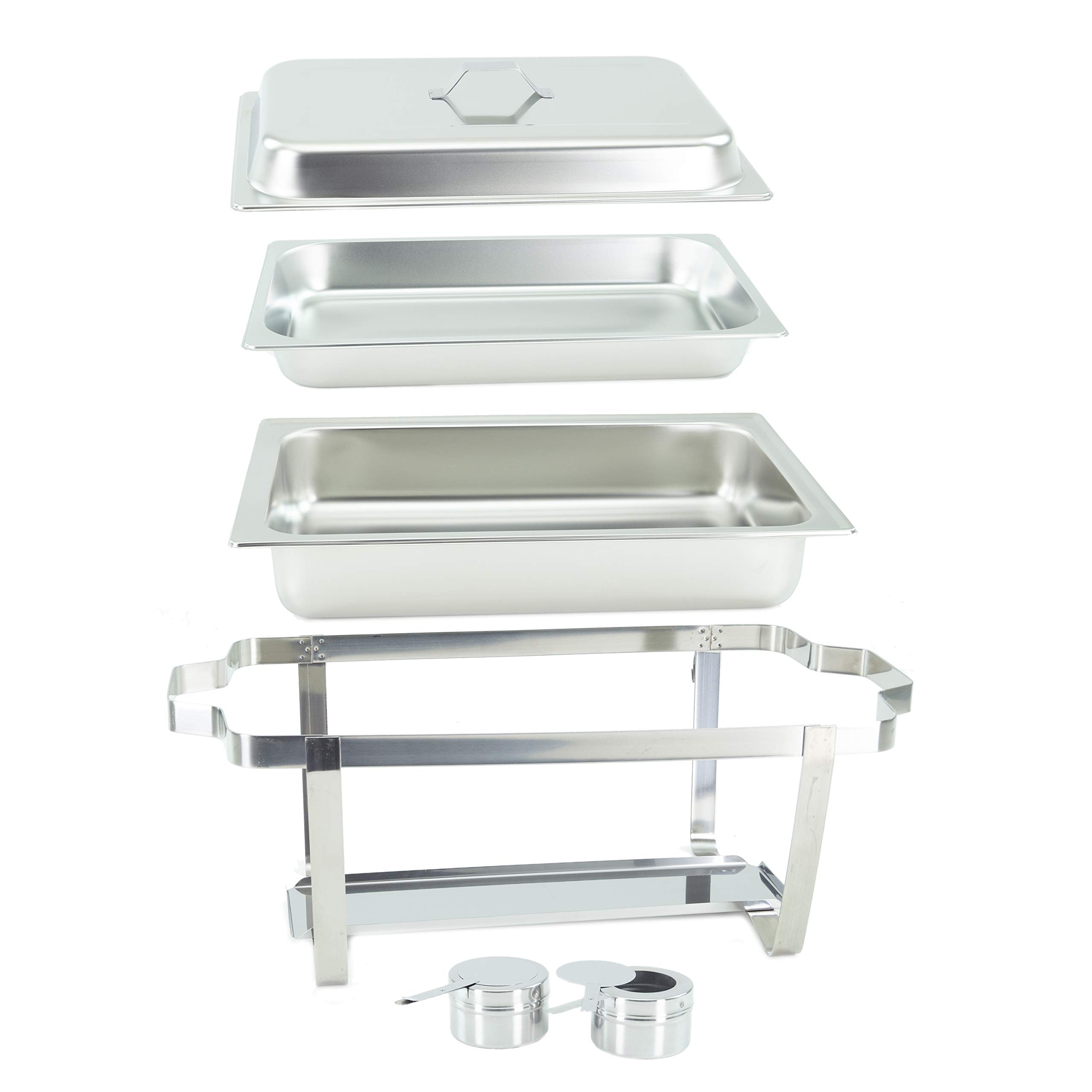 1 pezzo Chafing Dish 6331 incl. contenitore GN 1/1 65 mm