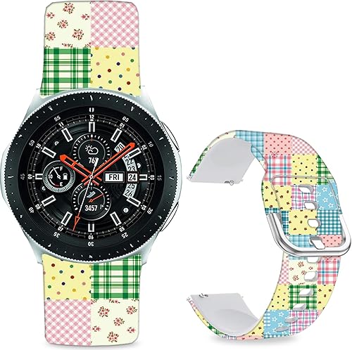 Miniatura 26 de Correas de reloj de dibujos animados compatibles con Samsung Galaxy Watch 1.811 in/Galaxy Watch 3 1.772 in/Samsung Gear S3 Frontier/Classic Strap