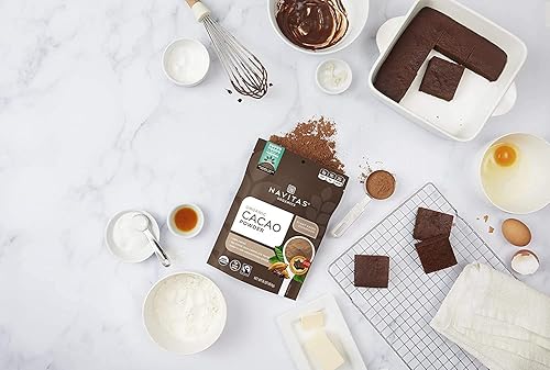 Miniatura 6 de Navitas Organics Cacao en polvo, bolsas, 30 porciones, 1 libra (paquete de 1), 16 onzas