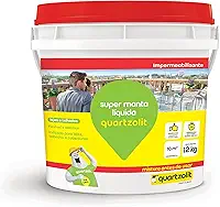 SUPER MANTA LIQUIDA CINZA CONCRETO QUARTZOLIT 12KG