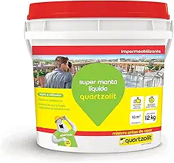 SUPER MANTA LIQUIDA BRANCA QUARTZOLIT 12KG