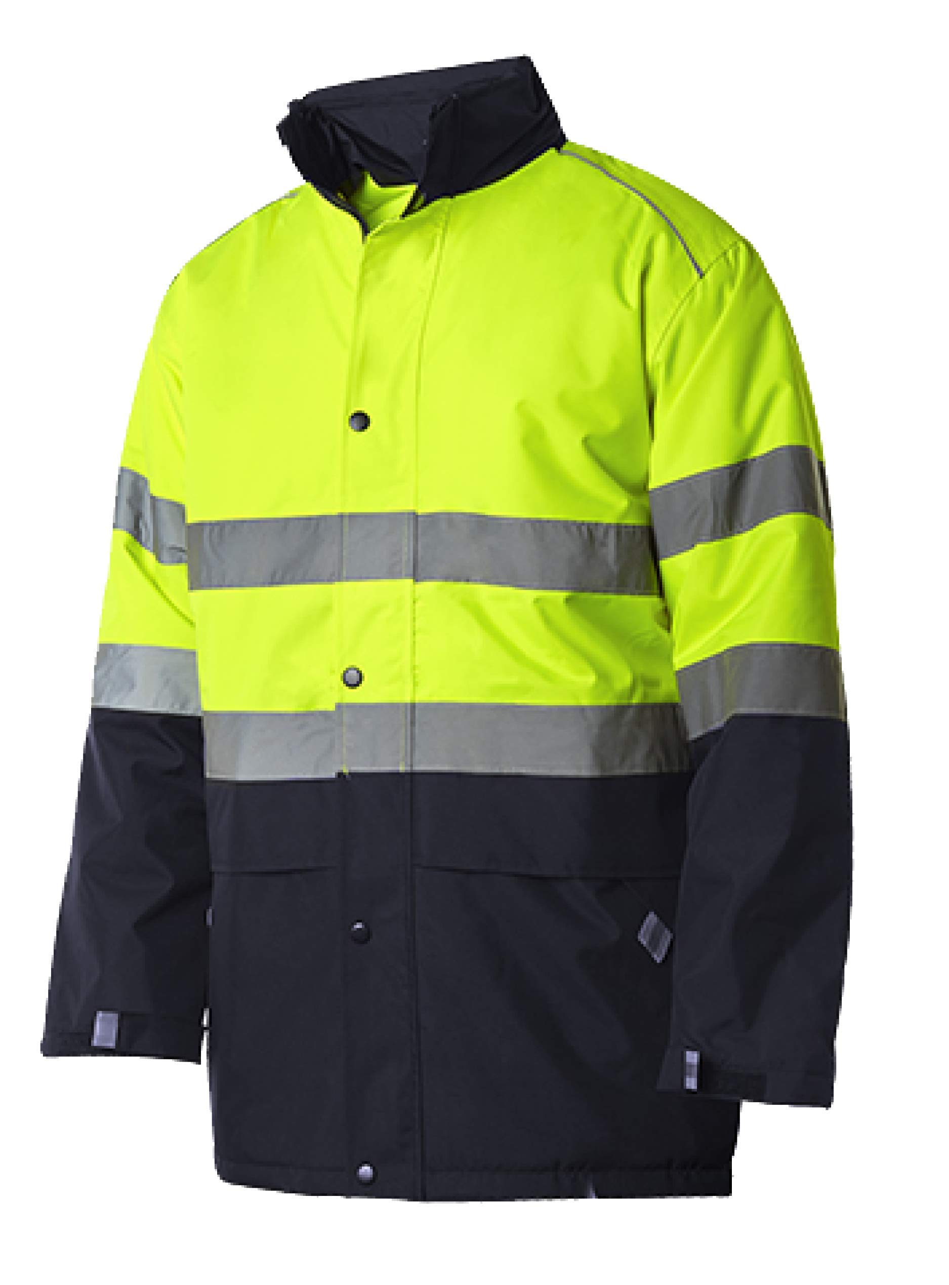 Chaqueta Reflectante De Trabajo de Hombre Alta Visibilidad Profesional. Ref: 4758