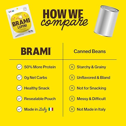 Miniatura 5 de BRAMI Frijoles de ajo y hierbas, 5.3 oz