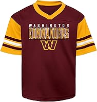 Vista 29 de Outerstuff NFL Teams - Camiseta tipo jersey de punto para niños y jóvenes varones con logotipo del equipo (8-20)