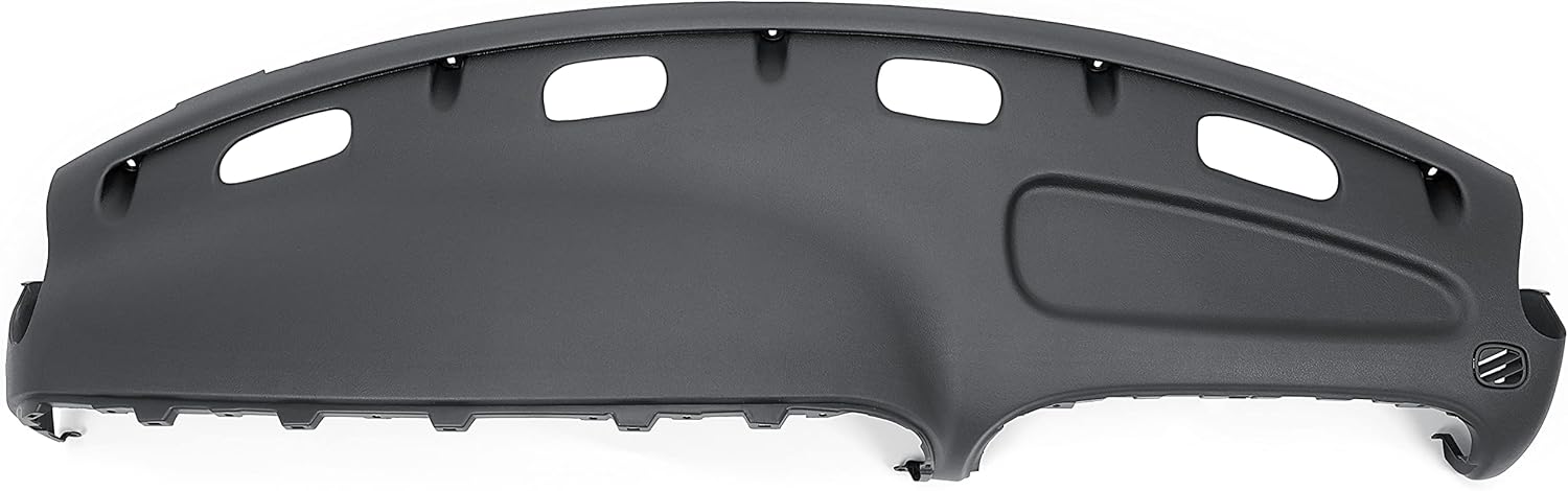 KUAFU Dash Replacement Compatible with 1998-2001 Dodge Ram 1500; 1998-2002 Dodge Ram 2500 3500 Dash Panel Dash Top Dashboard Replacement (Dark Gray)