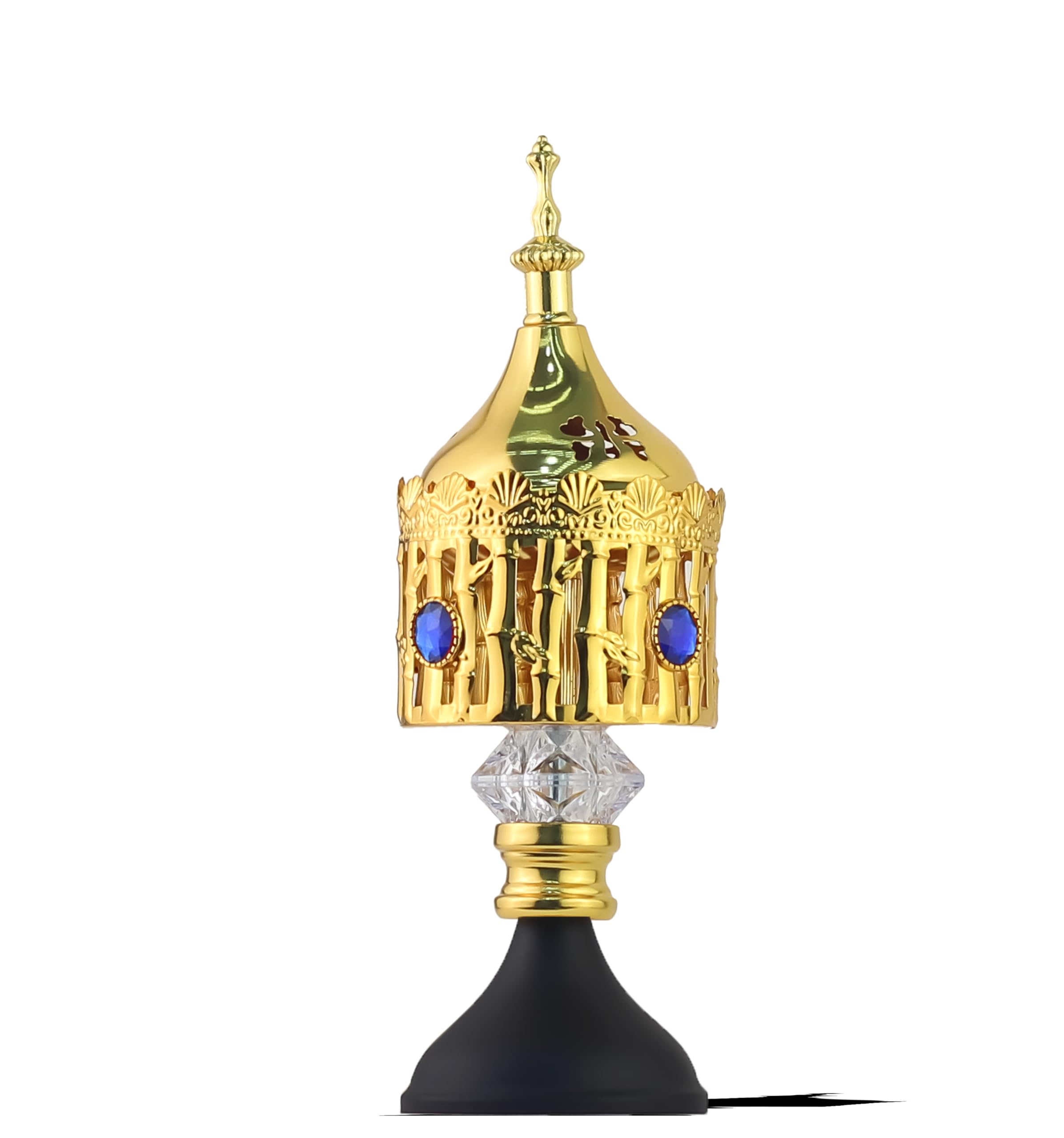 Mobigon Charcoal Incense Burner, Vintage Arabic Bakhoor Burner for Oud, Frankincense, Yoga, Spa, and Home Decor (Style 48)