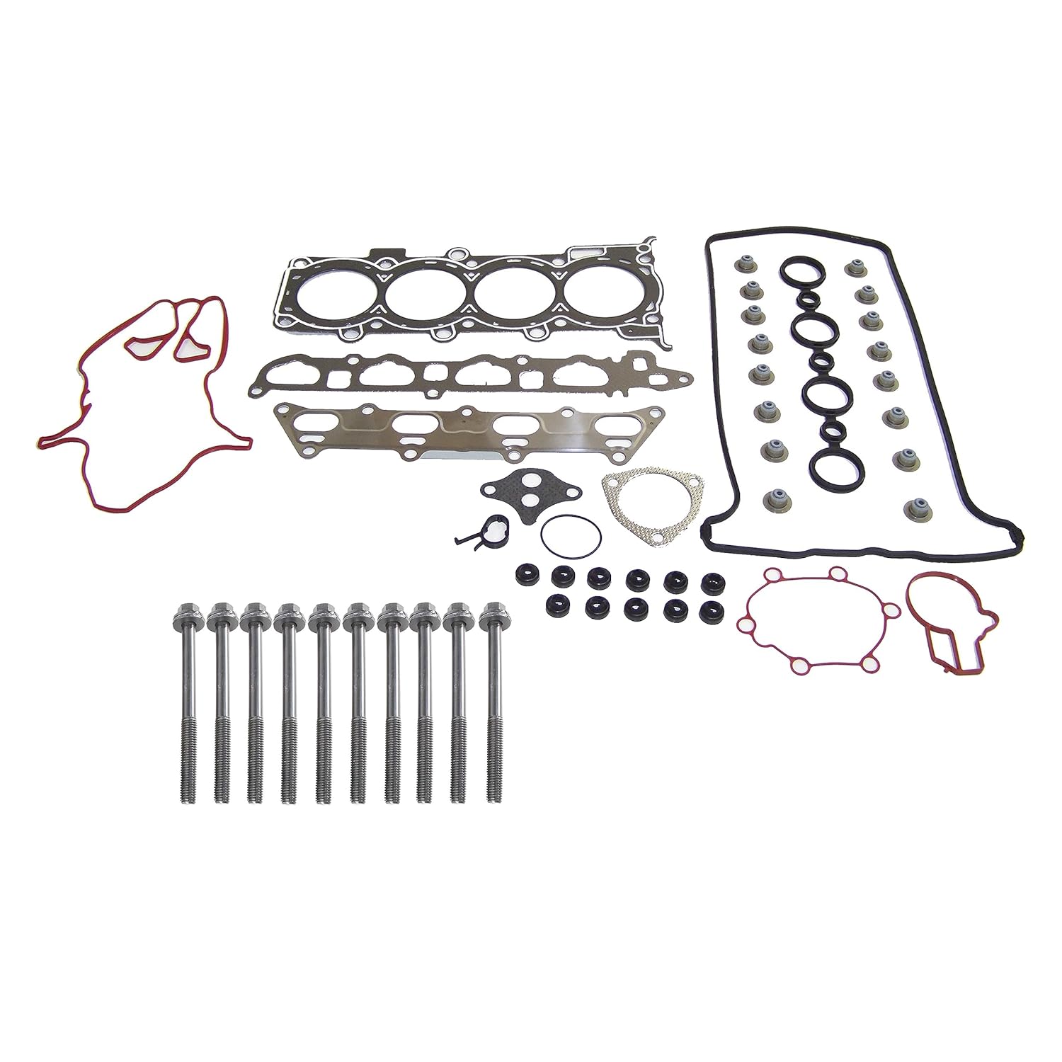 DNJ HGB312 Cylinder Head Gasket Set with Head Bolt Kit for 1999-2002 Saturn SC2 SL2 SW2 1.9L L4 16V DOHC 116cid