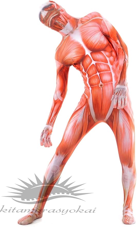 在庫有 進撃の巨人 超大型巨人 全身タイツ コスプレ スキンタイツ Stie Darunnajah Ac Id