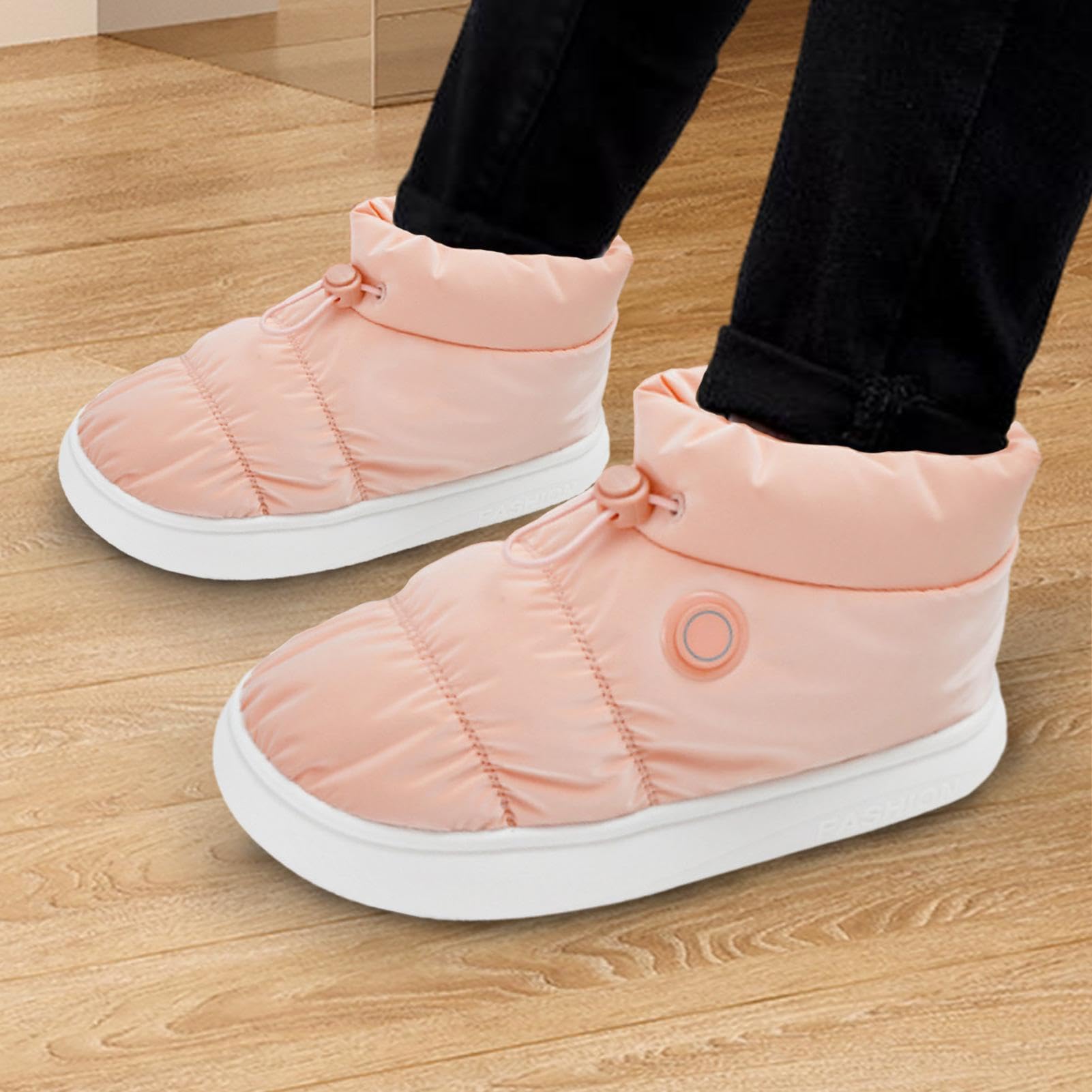Scarpe con riscaldamento elettrico, scarpe scaldapiedi con isolamento elettrico, ricaricabili, unisex, scarpe a riscaldamento rapido per uomo, scarpe riscaldanti