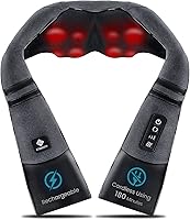 Etekcity Cordless Shiatsu Neck Massager with Heat - FSA/HSA Eligible Deep Tissue Relief for Back, Shoulders, Rechargeable Gift for Parents