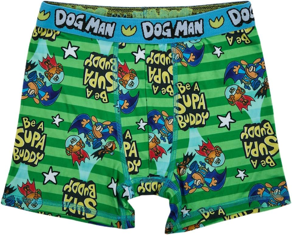 Bioworld Dog Man Boys' 5-Pack Boxer Briefs