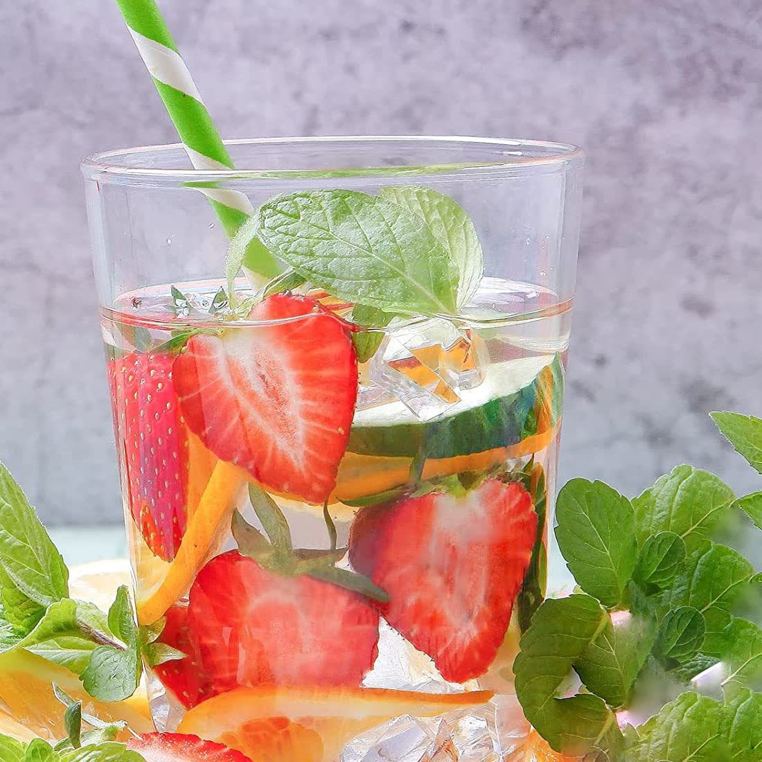 Lot De 100 Verres à Shot Jetables En Plastique Transparent De 60