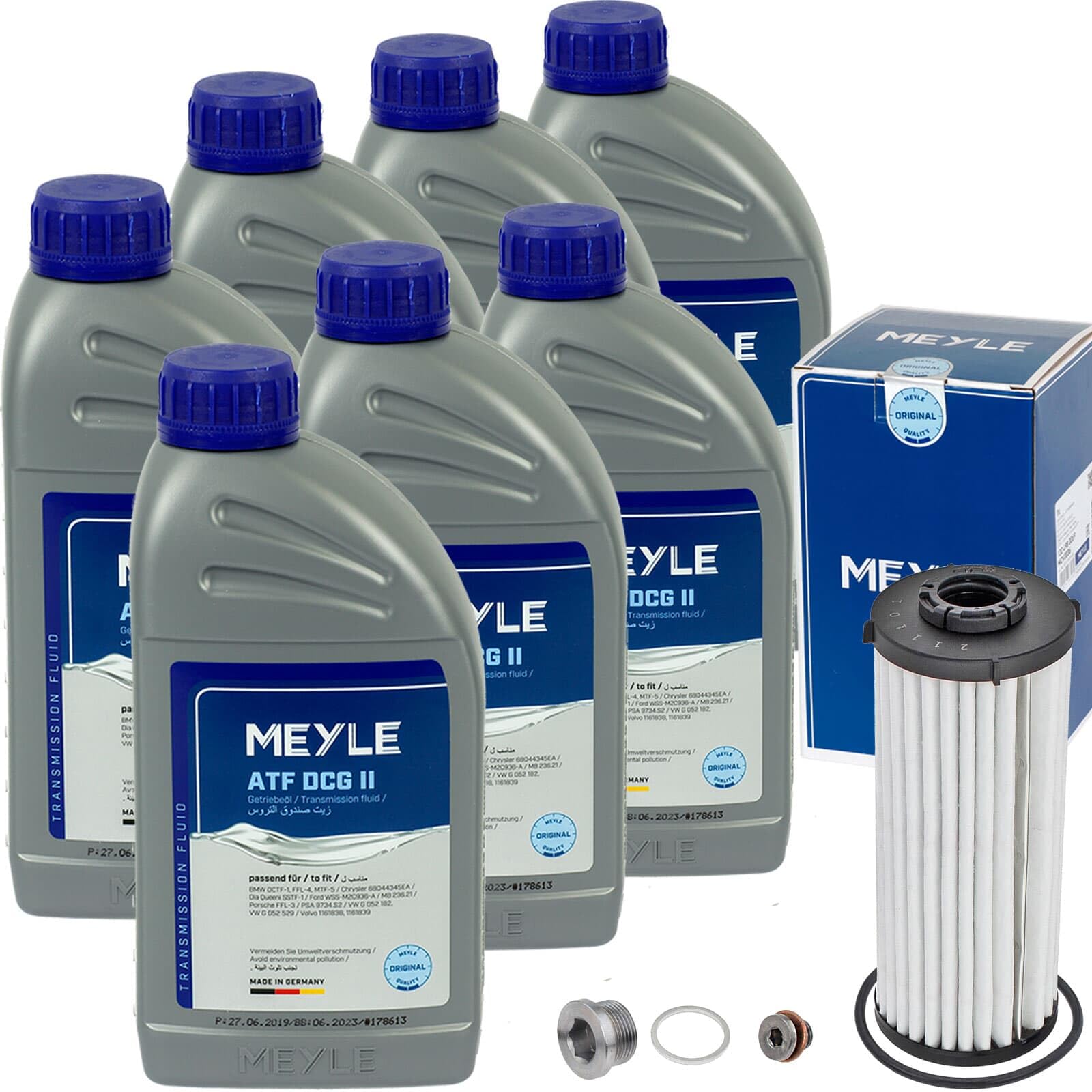 Meyle Hydraulikfilter+Meyle ATF Dcg II
