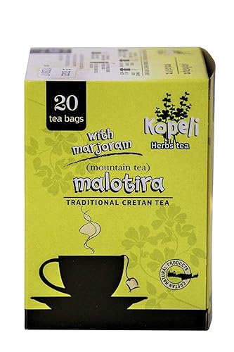 Miniatura 3 de Té de montaña cretense tradicional griego - Malotira, producto 100% natural, 20 unidades