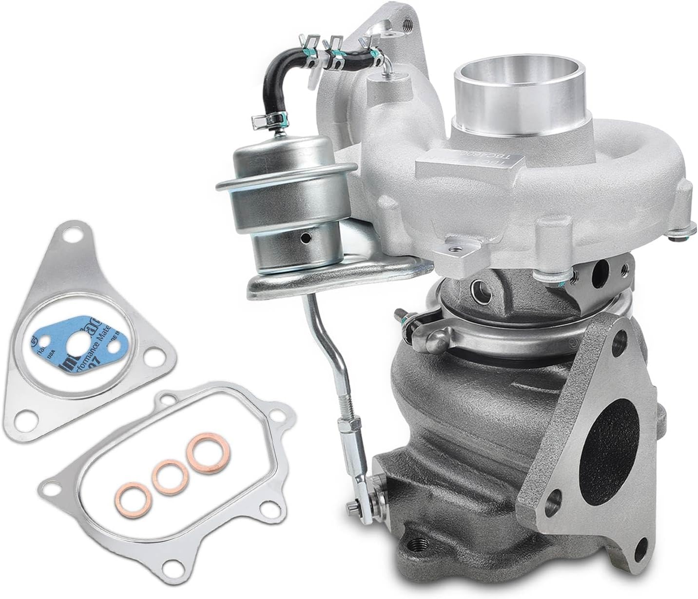 A-Premium Complete Turbo Turbocharger Kit, with Wastegate Actuator & Gasket, Compatible with Subaru Legacy/Outback 2007 2008 2009, 2.5L, Replace# 14411AA670, 14411AA671