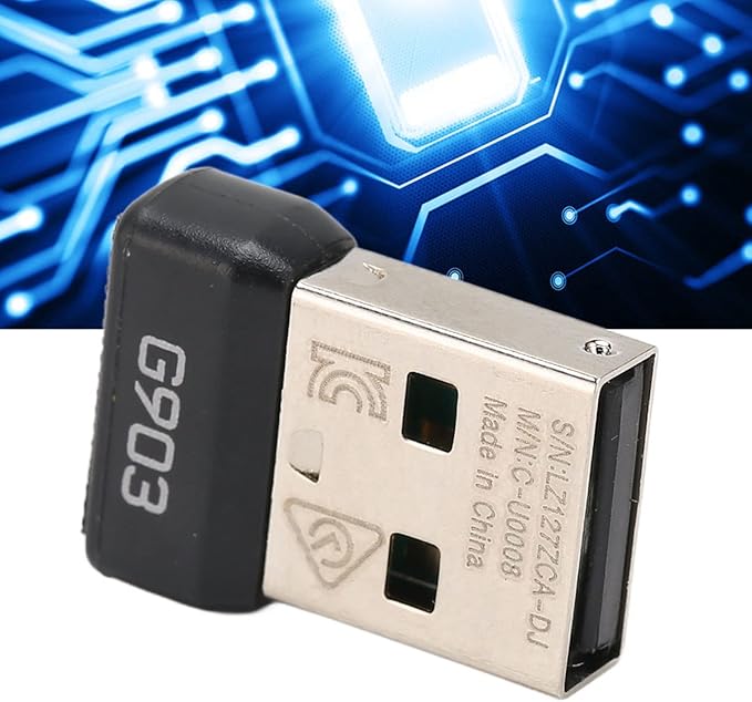 Receptor USB 2.4 GHz Compatible con Unifying para Mouse y Teclado miniatura 8