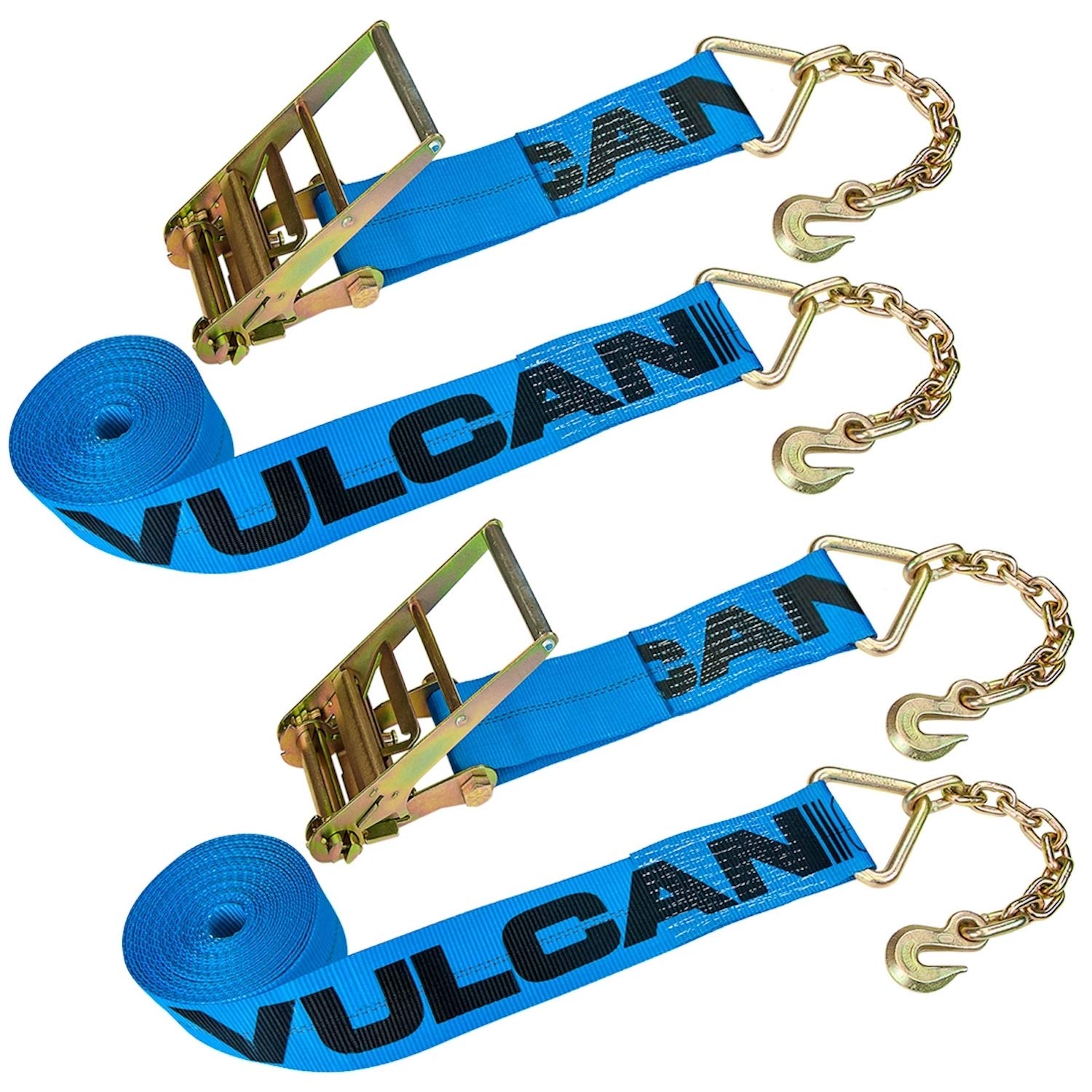 Amazon.co.jp: VULCAN ラチェットストラップ チェーンアンカー付き - 4