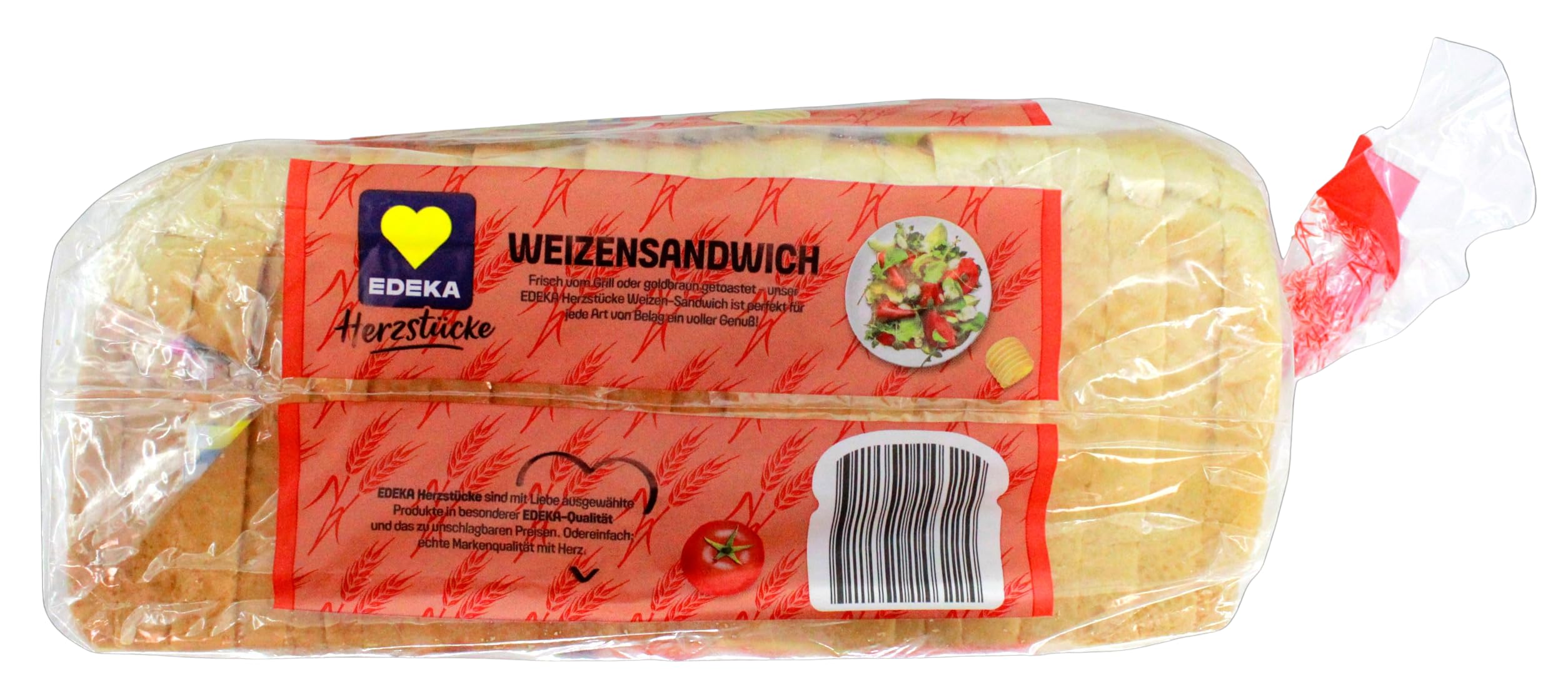 Herzstücke Weizen-Sandwich Toast, 7er Pack (7 x 750g)