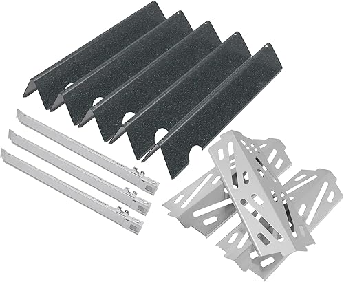 Piezas de parrilla para Weber Genesis 2 Piezas de parrilla de repuesto Weber GS4 Genesis II 300 SER, Genesis 2 E-310, E-315, SE335, para Weber 66032