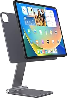 LULULOOK Magnetic iPad Pro/Air Stand Premium Foldable Portable Multi-Angle Adjustable Magnetic iPad Stand Holder Floating iPad Pro Stand for Apple iPad Pro 11'' 1st/2nd/3rd/4th Gen iPad Air 4th/5th