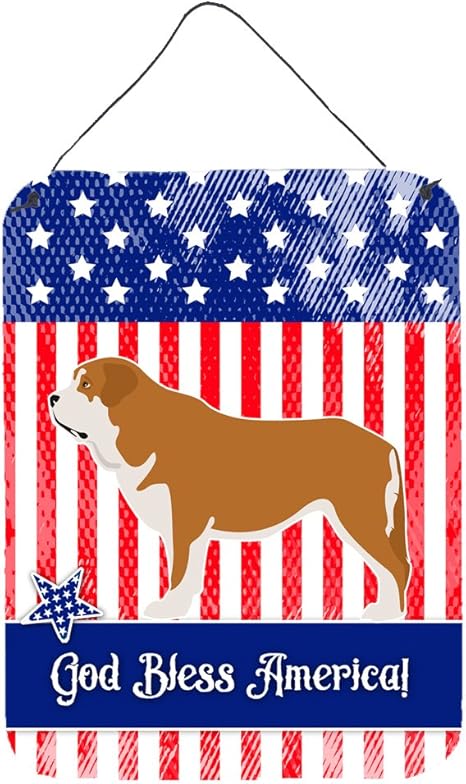 Amazon Caroline S Treasures Mastin Espanol スパニッシュマスティフ アメリカンメタルプリント 16インチ X 12インチ マルチカラー インテリア オンライン通販